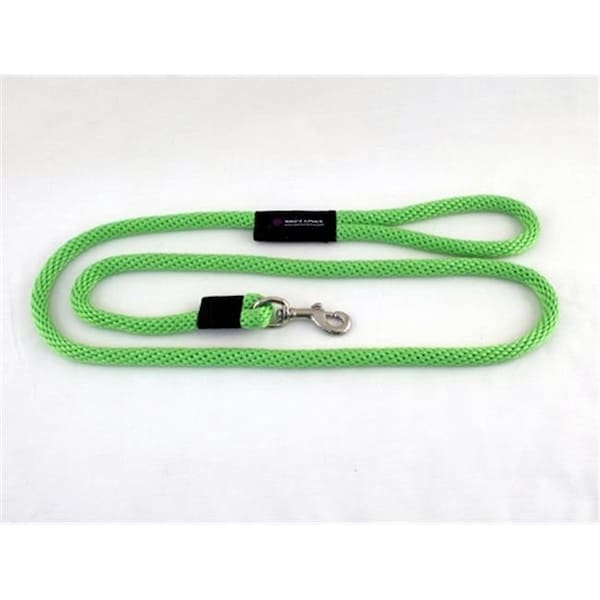 Soft Lines Soft Lines P10808LIMEGREEN Dog Snap Leash 0.5 In. Diameter By 8 Ft. - Lime Green P10808LIMEGREEN - main